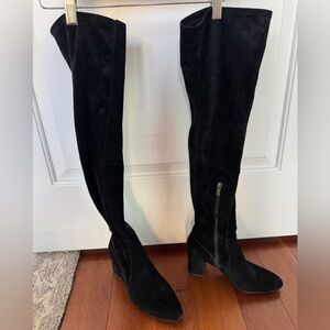 Splendid Black Over-the-Knee Boots